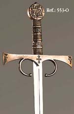 Replica de la espada de Cristobal Coln